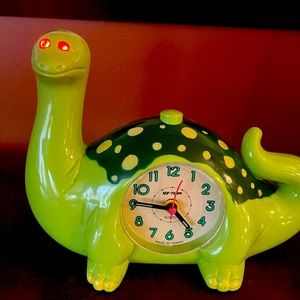 Vintage dinosaur alarm clock